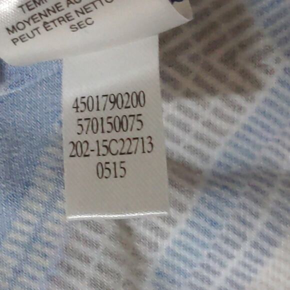 Chico’s Chevron Print Top / Blouse - Size 2 - GUC - Picture 9 of 10